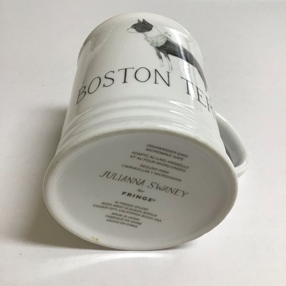 Boston Terrier Best Dog Coffee Mug Fringe Studio Julianna Swaney 12 oz Tea Cup - Picture 7 of 11